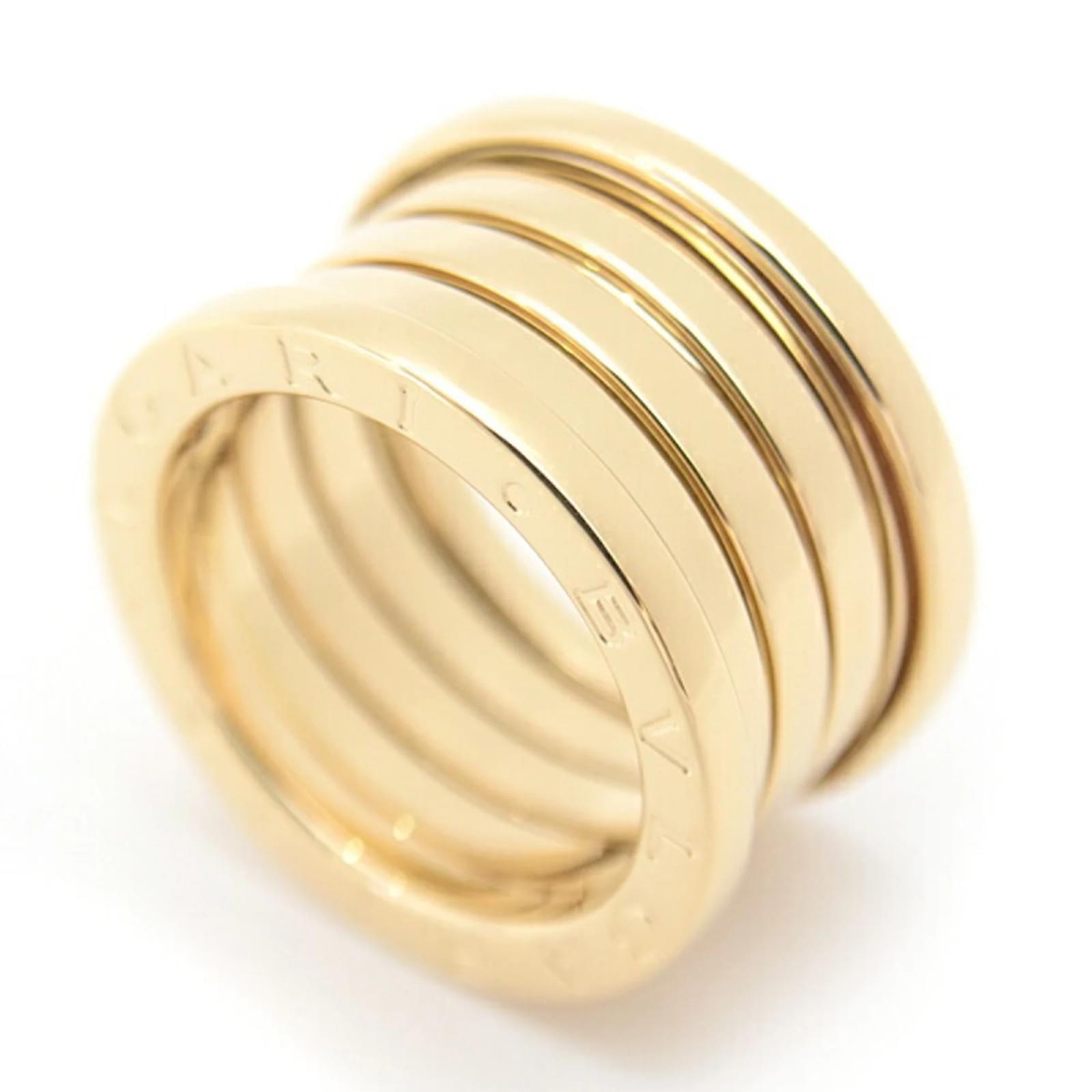 Bulgari Bvlgari B.zero1 Yellow Gold Band Ring Golden  ref.2278120