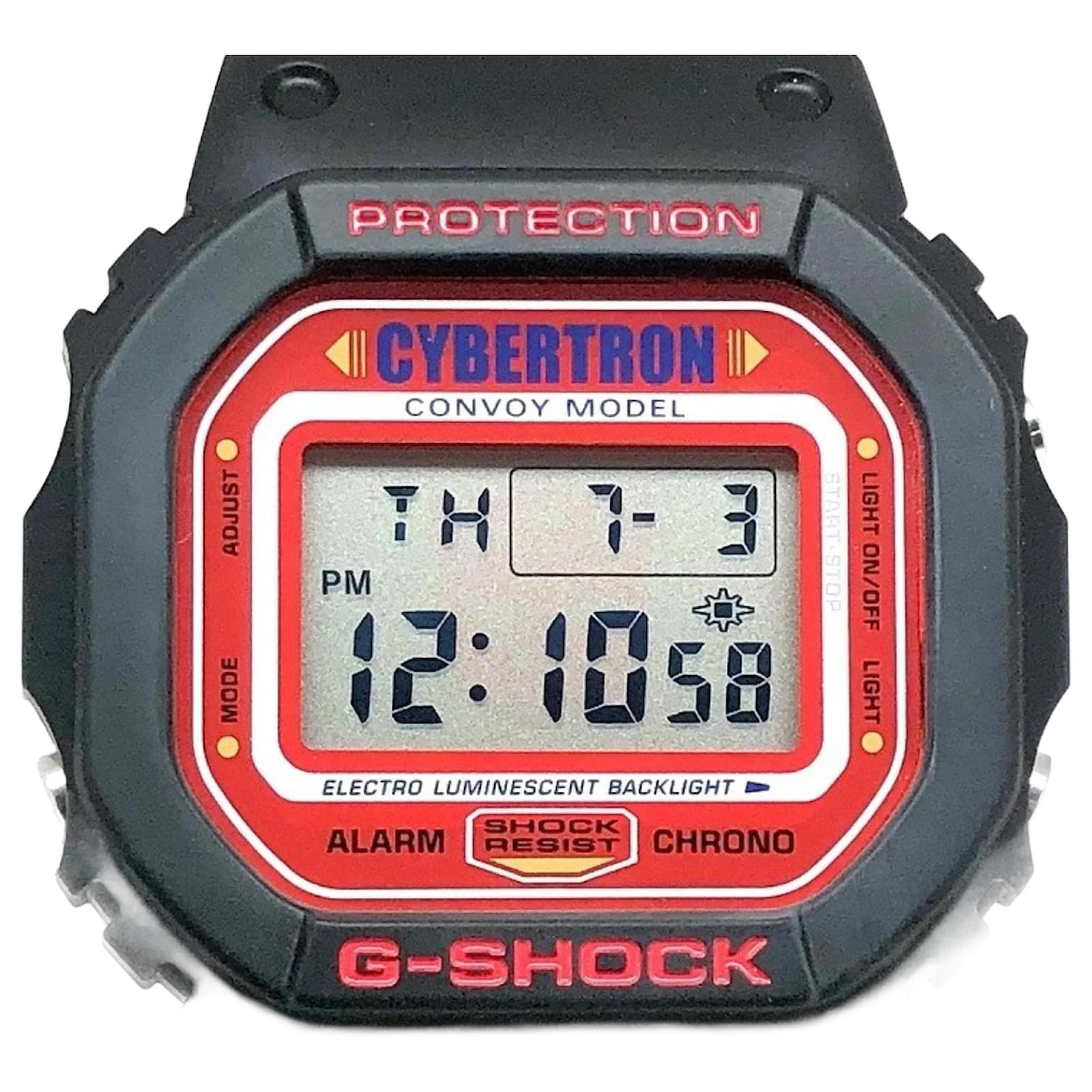 Autre Marque Casio G-Shock DW-5600VT Transformers Cybertron Convoy Model  ref.2302345