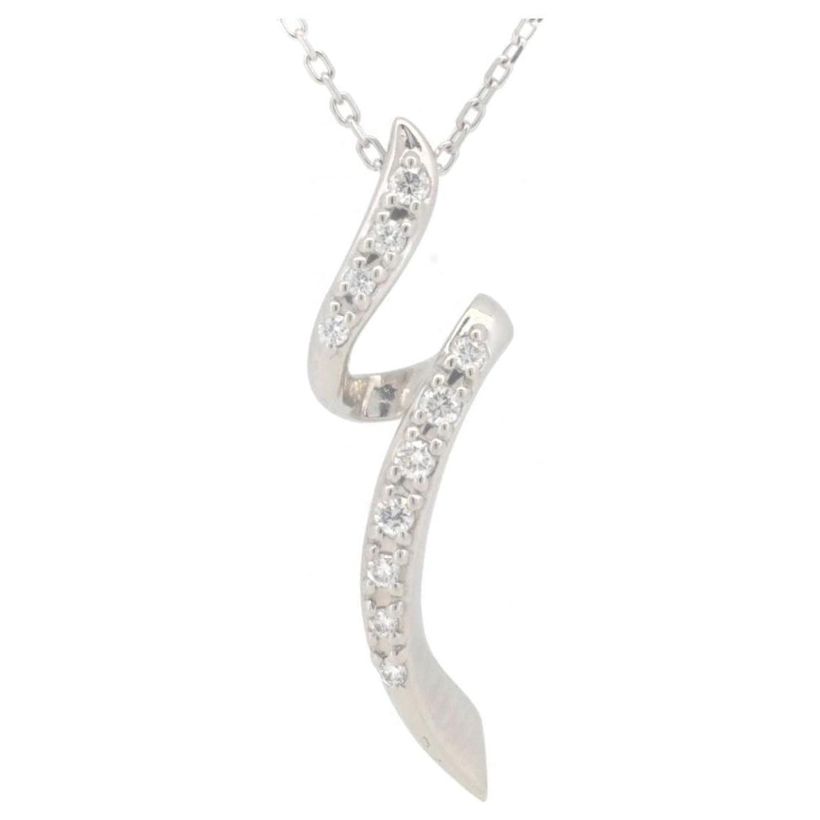 Autre Marque Vendome Aoyama Diamond Necklace PT950/PT850 Platinum Metal  ref.1656203