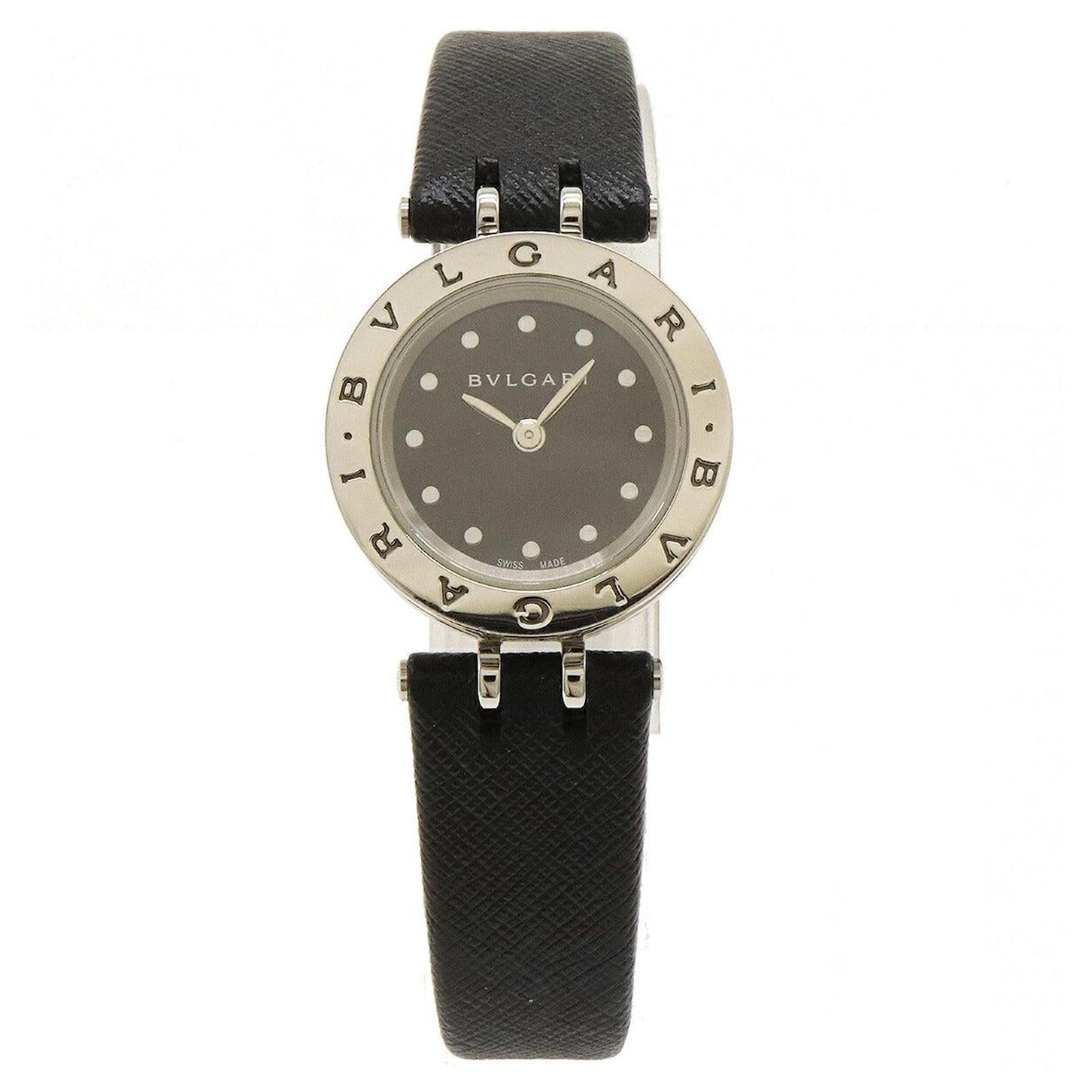 Autre Marque Bvlgari Black Dial B-zero1 Quartz Watch BZ23S Metal  ref.1651027