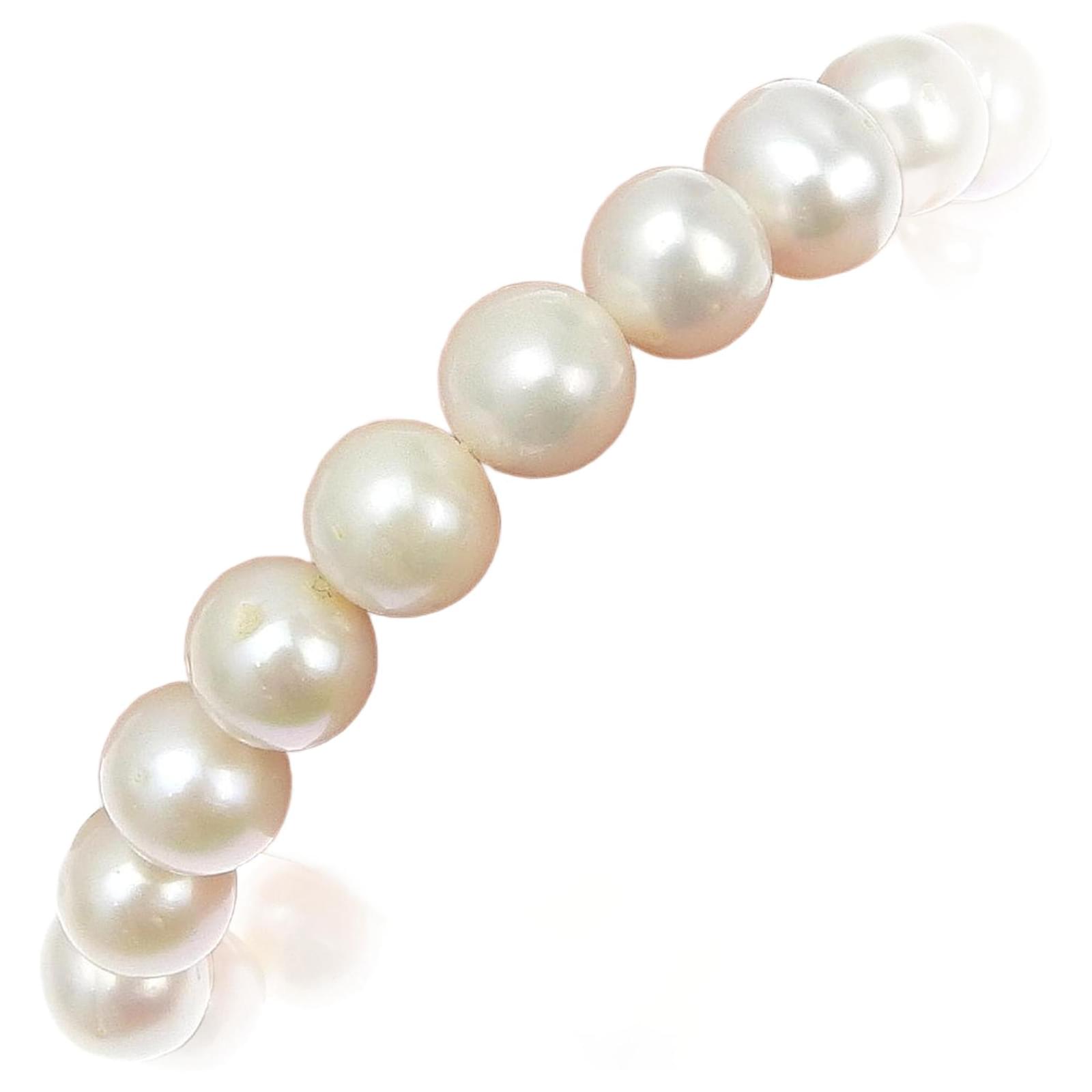 Autre Marque Akoya Pearl Bracelet 10.5-11.0mm White  ref.2290293